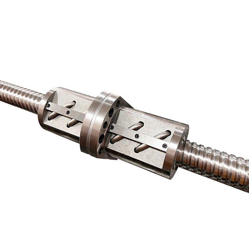 External circulation double nut ball screw